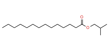 2-Methylpropyl tetradecanoate